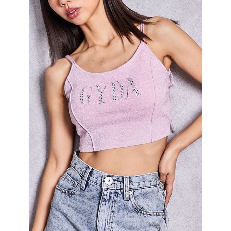 ピンク | 『新色登場♥』GYDA bijouラメニットビスチェ | GYDA