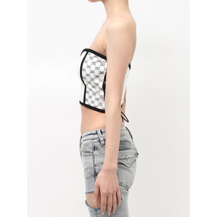 Symmetry GYDA side drawstringビスチェ | GYDA | 詳細画像17 