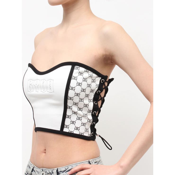 Symmetry GYDA side drawstringビスチェ | GYDA | 詳細画像20 