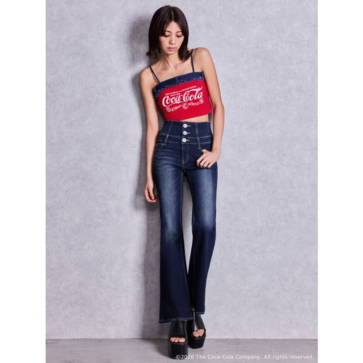 Coca-Cola denim dockingキャミソール | GYDA | 詳細画像11 