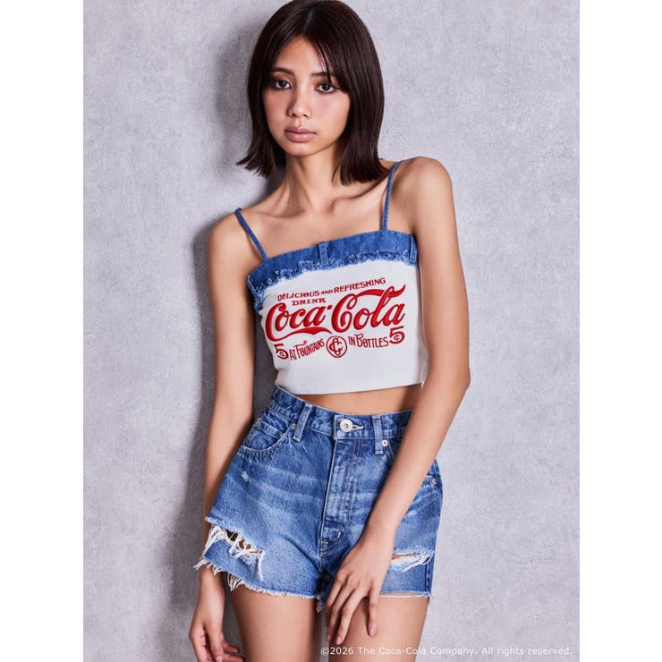 Coca-Cola denim dockingキャミソール | GYDA | 詳細画像16 
