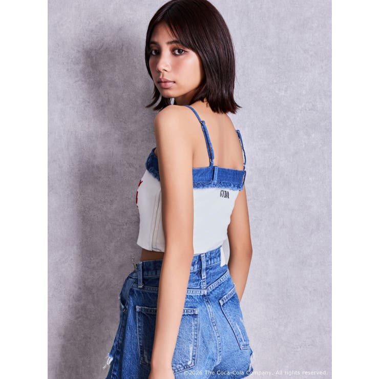 Coca-Cola denim dockingキャミソール | GYDA | 詳細画像17 