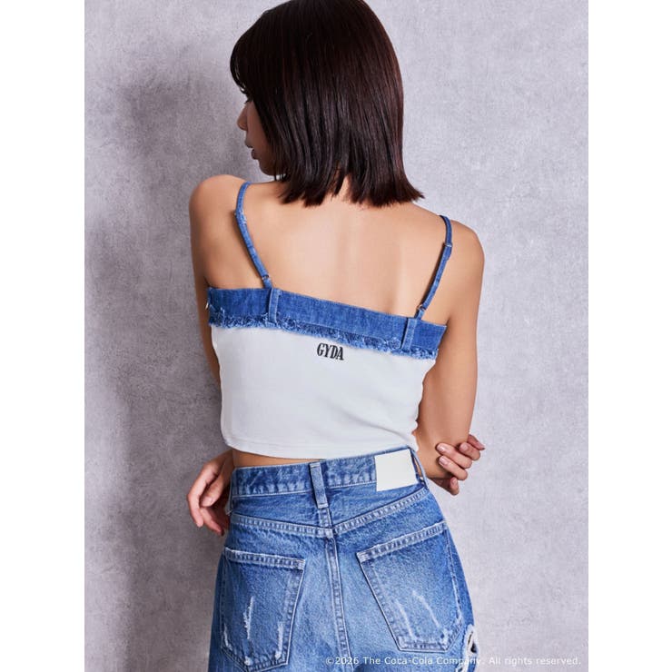 Coca-Cola denim dockingキャミソール | GYDA | 詳細画像18 