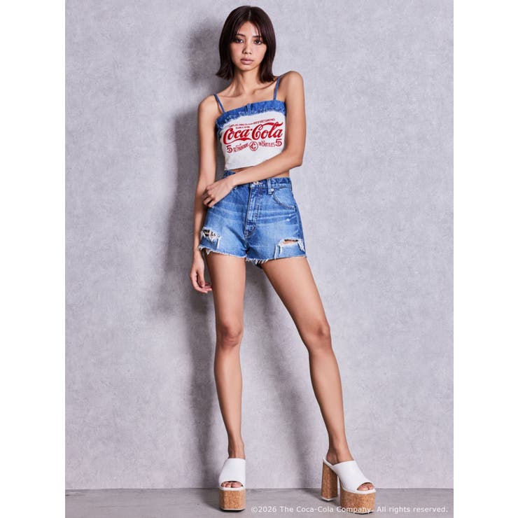 Coca-Cola denim dockingキャミソール | GYDA | 詳細画像19 