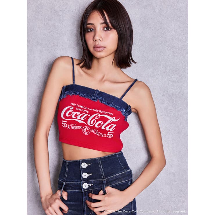 Coca-Cola denim dockingキャミソール | GYDA | 詳細画像2 