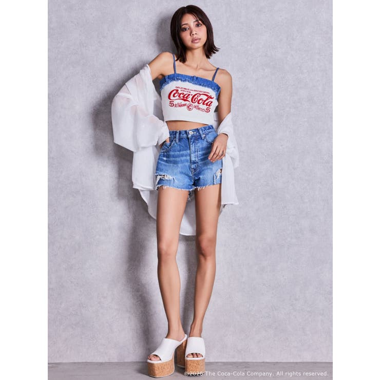 Coca-Cola denim dockingキャミソール | GYDA | 詳細画像25 