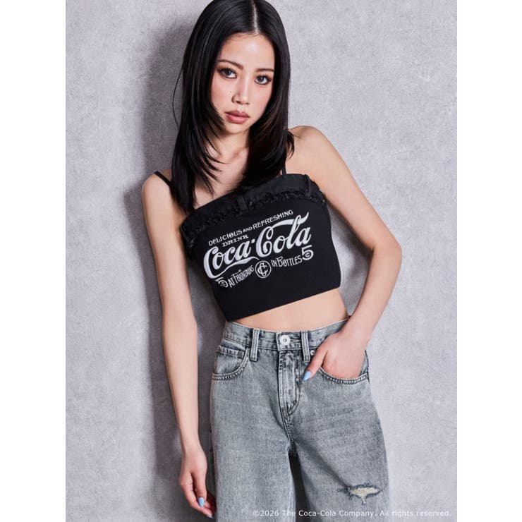 Coca-Cola denim dockingキャミソール | GYDA | 詳細画像29 