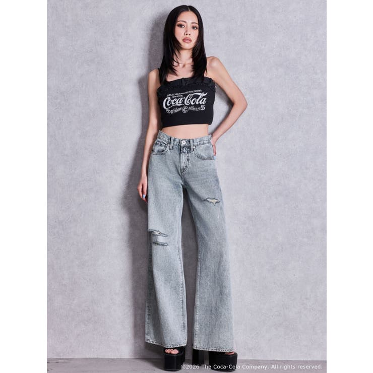 Coca-Cola denim dockingキャミソール | GYDA | 詳細画像35 