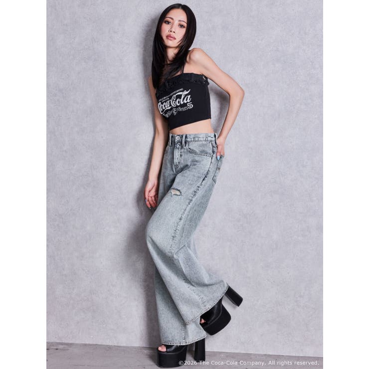 Coca-Cola denim dockingキャミソール | GYDA | 詳細画像45 