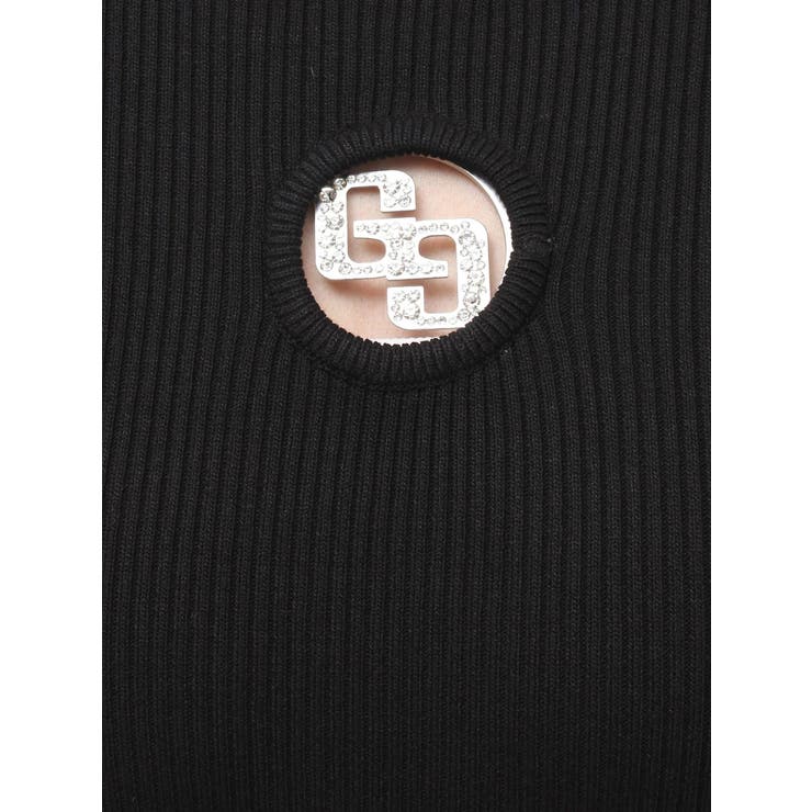 GG bijou MOLD long sleeveニットロングワンピース | GYDA | 詳細画像18 