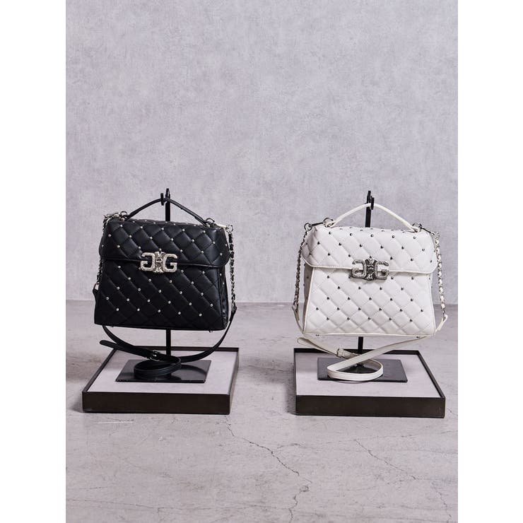 SymmetryGYDA bijouフラップハンドBAG | GYDA | 詳細画像1 