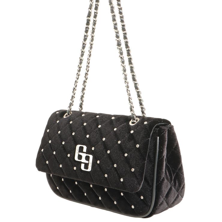 GGベロアbijou quiltingショルダーBAG | GYDA | 詳細画像15 