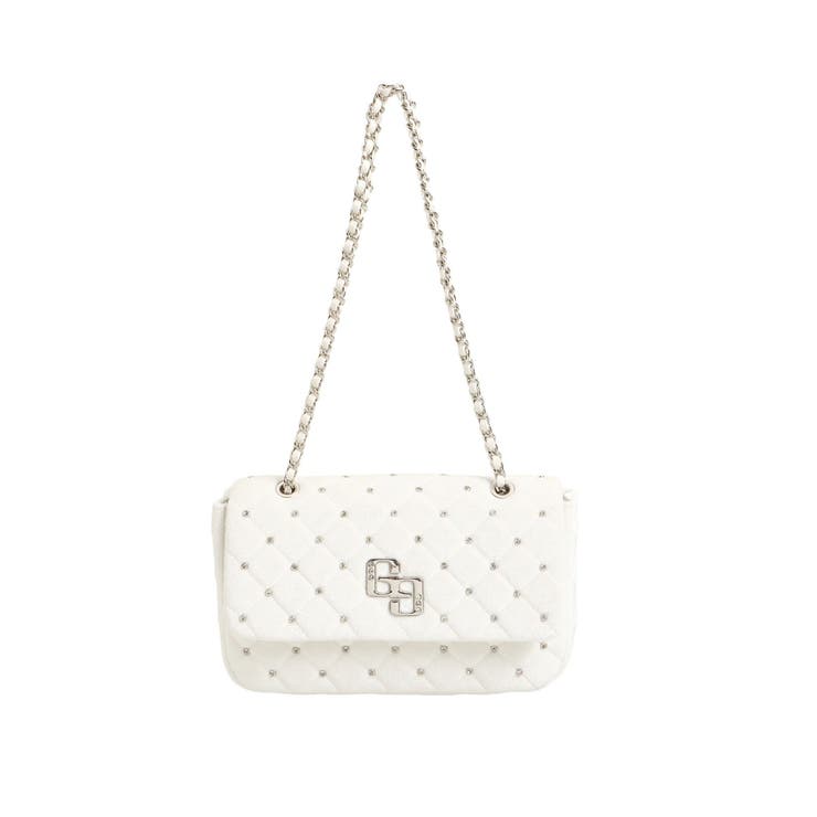 GGベロアbijou quiltingショルダーBAG | GYDA | 詳細画像20 