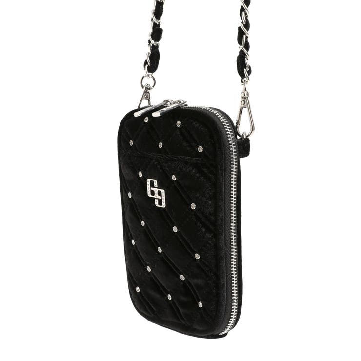 GGベロア bijou quiltingミニショルダーBAG | GYDA | 詳細画像10 