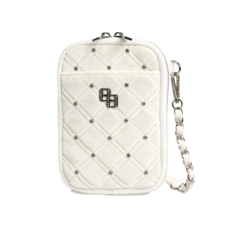 GGベロア bijou quiltingミニショルダーBAG | GYDA | 詳細画像17 