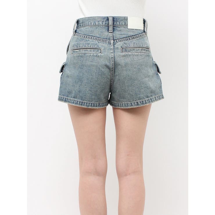 ハイウエストEYELET STRAP CARGOショートパンツ | GYDA | 詳細画像36 