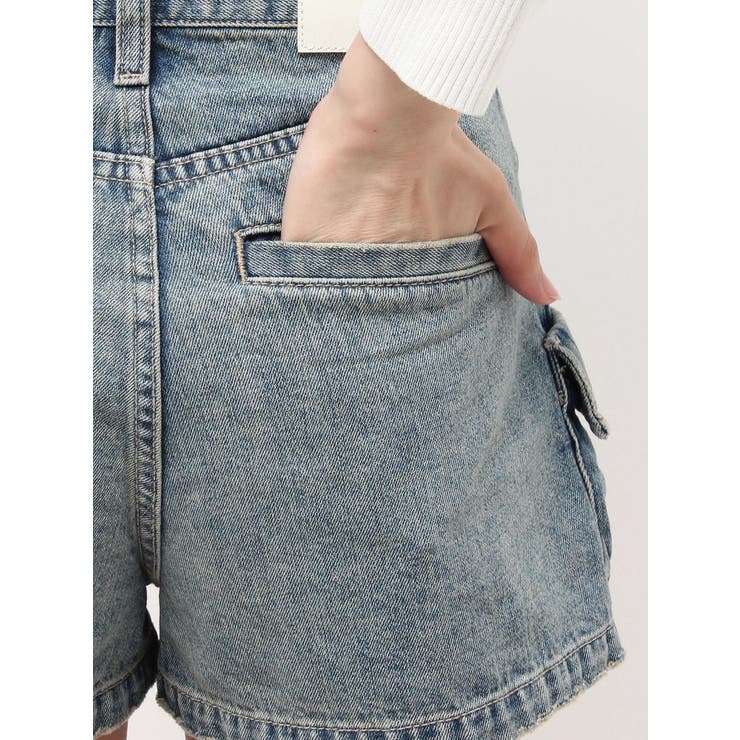 ハイウエストEYELET STRAP CARGOショートパンツ | GYDA | 詳細画像40 