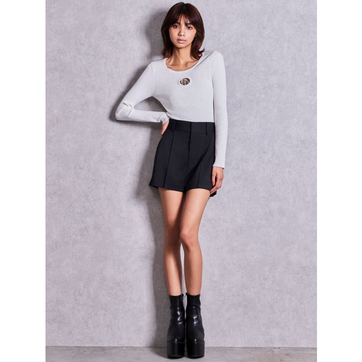 GG bijou MOLD long sleeveニットトップス | GYDA | 詳細画像24 