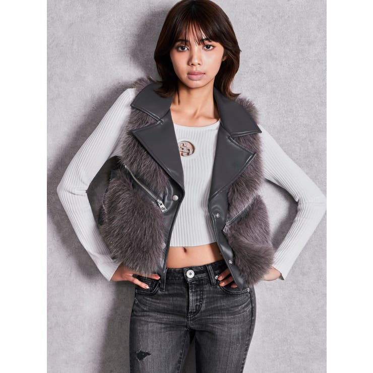 GG bijou MOLD long sleeveニットトップス | GYDA | 詳細画像28 