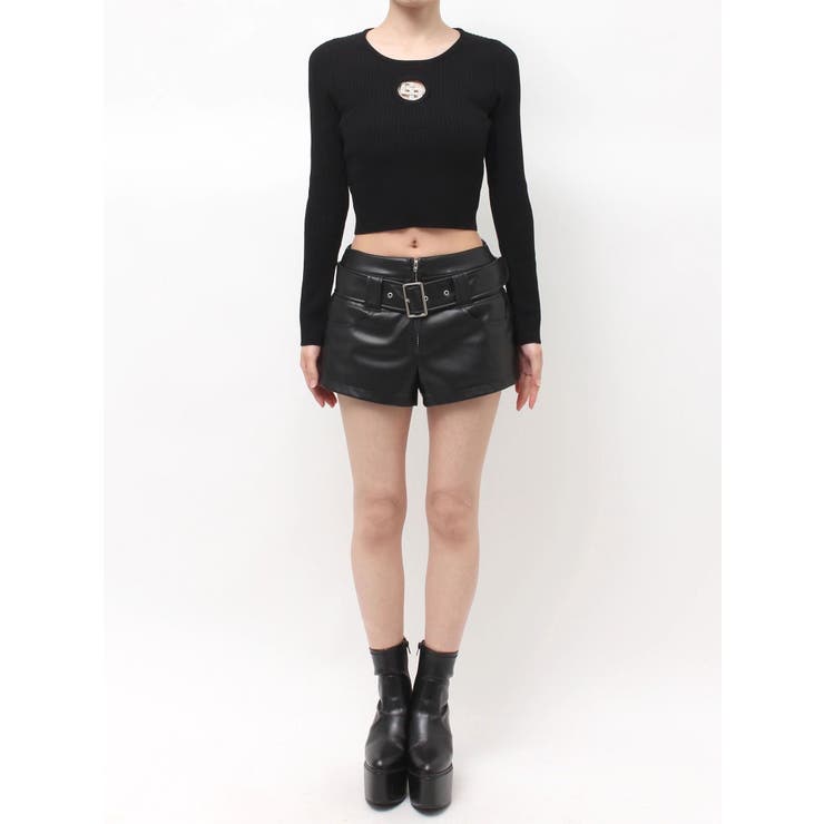 GG bijou MOLD long sleeveニットトップス | GYDA | 詳細画像48 