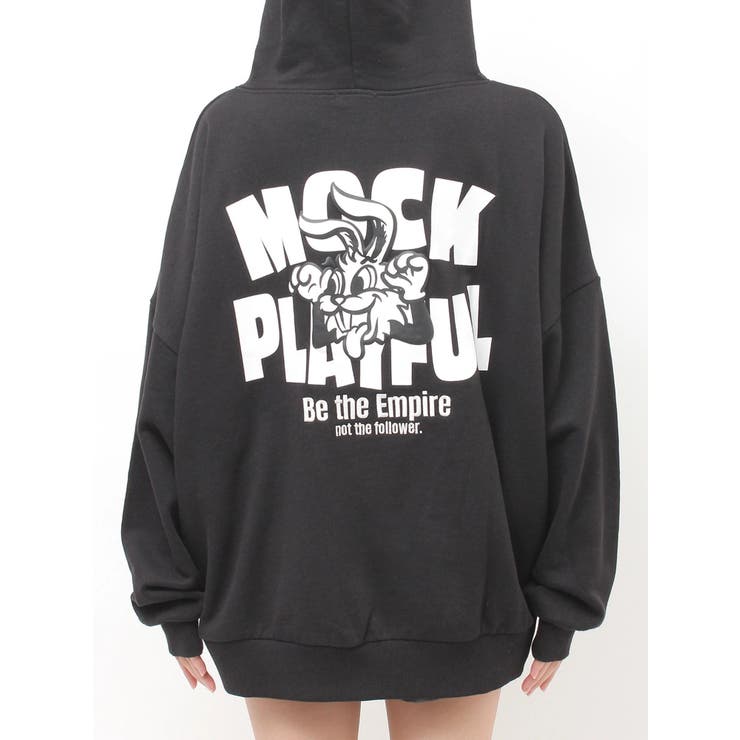 MOCK PLAYFUL BUNNY BIGスウェットパーカー | GYDA | 詳細画像36 