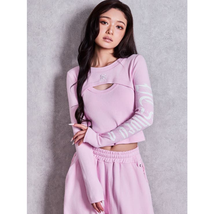 GYDA×DC FRONT OPEN LONG SLEEVEトップス | GYDA | 詳細画像13 
