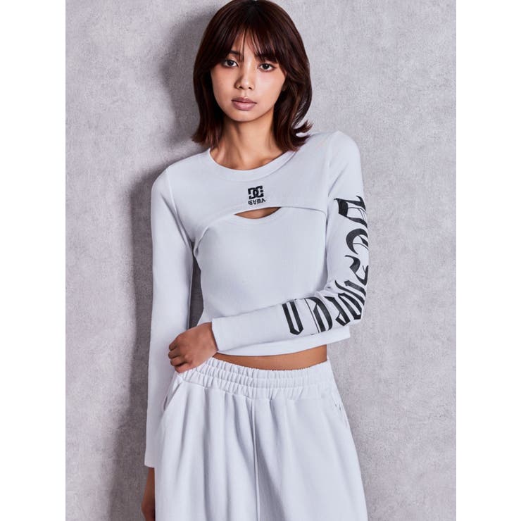 GYDA×DC FRONT OPEN LONG SLEEVEトップス | GYDA | 詳細画像2 