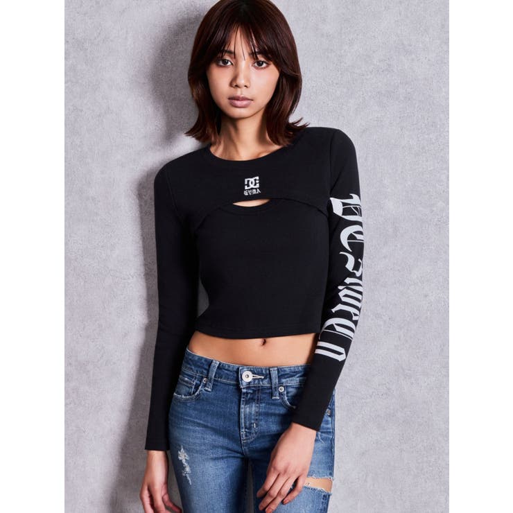 GYDA×DC FRONT OPEN LONG SLEEVEトップス | GYDA | 詳細画像9 