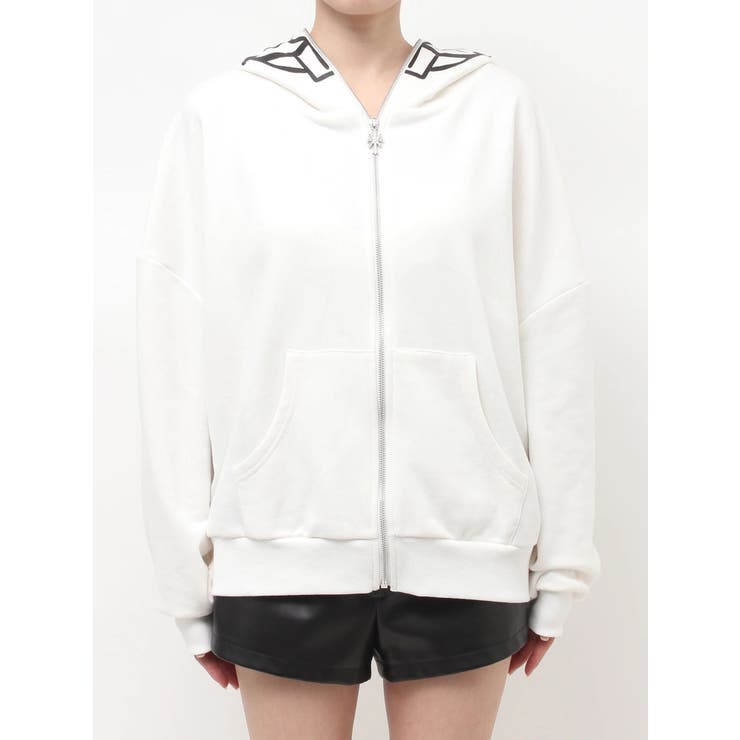 FULL FACE BUNNY ZIP UPパーカー | GYDA | 詳細画像15 