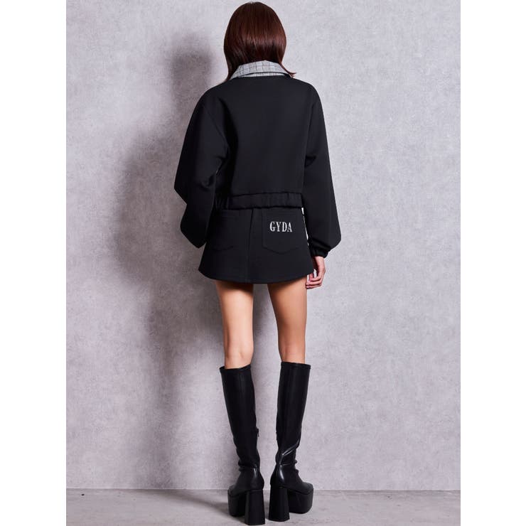 checkドッキングショートZIP UPトップス | GYDA | 詳細画像13 