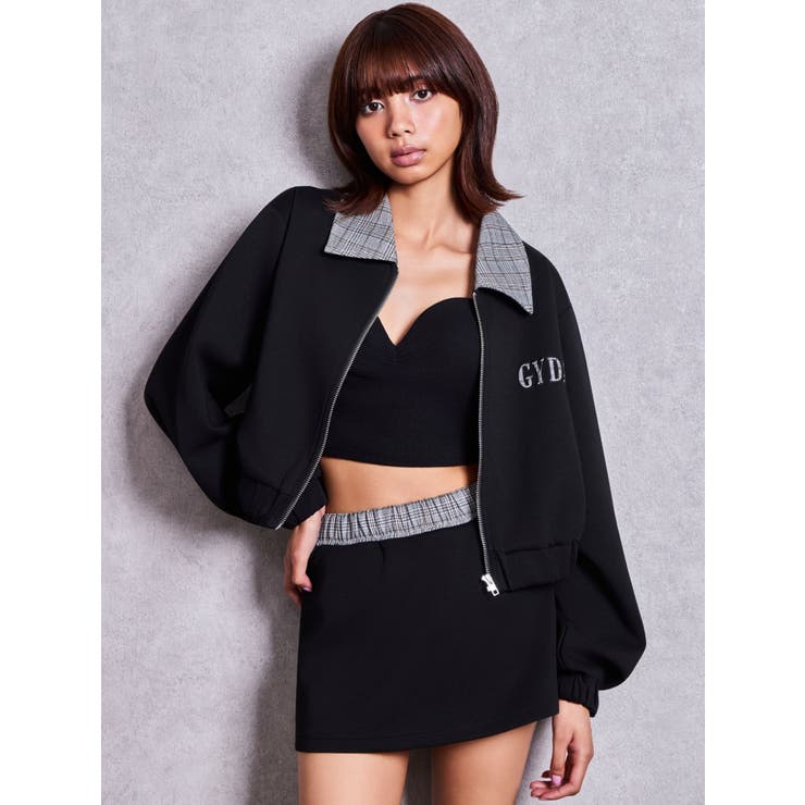 checkドッキングショートZIP UPトップス | GYDA | 詳細画像14 