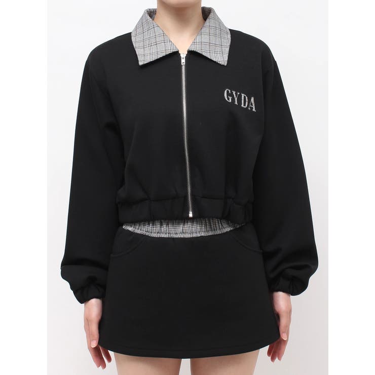 checkドッキングショートZIP UPトップス | GYDA | 詳細画像16 