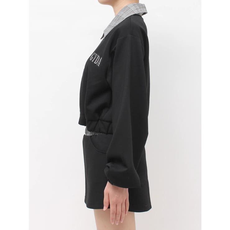 checkドッキングショートZIP UPトップス | GYDA | 詳細画像17 