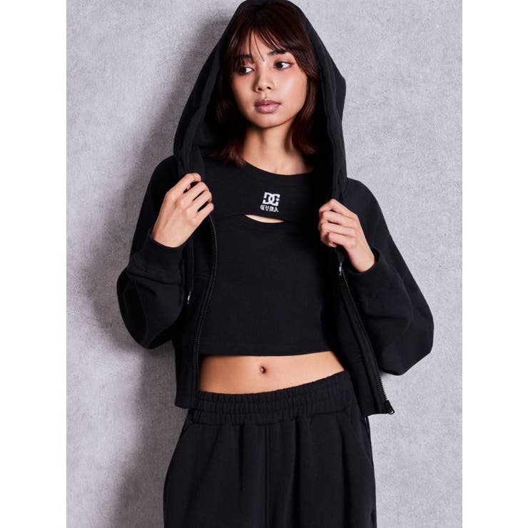 GYDA×DC BACK LACE UP SHORTパーカー | GYDA | 詳細画像16 