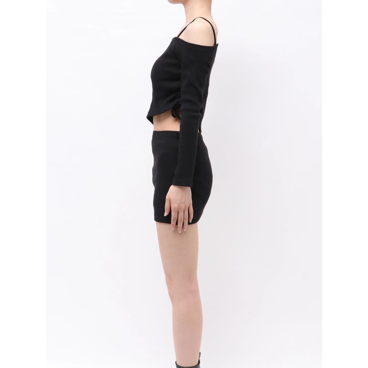 Asymmetry waist OPENワンピース | GYDA | 詳細画像14 