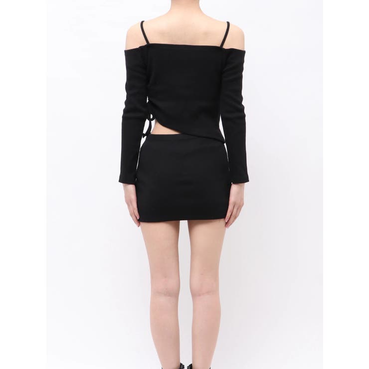 Asymmetry waist OPENワンピース | GYDA | 詳細画像15 