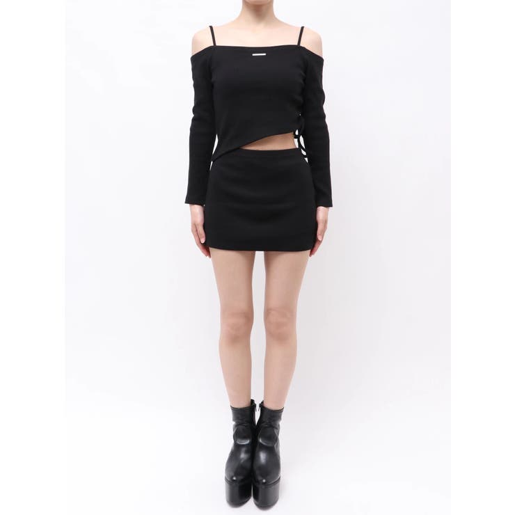 Asymmetry waist OPENワンピース | GYDA | 詳細画像19 