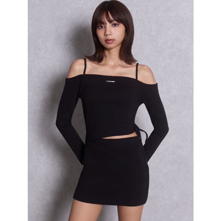 Asymmetry waist OPENワンピース | GYDA | 詳細画像3 