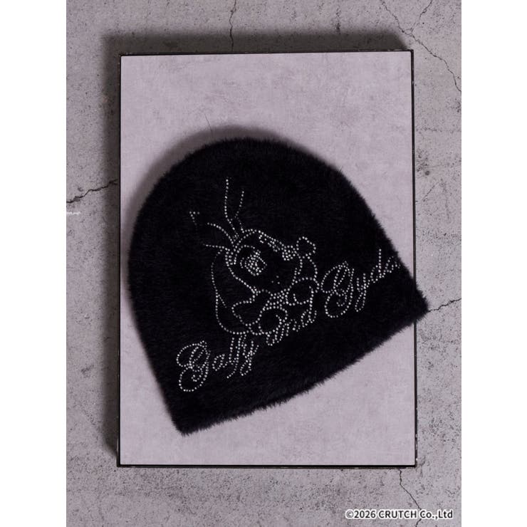 ブラック | GYDA×GALFY GalDA bijouシャギービーニー | GYDA