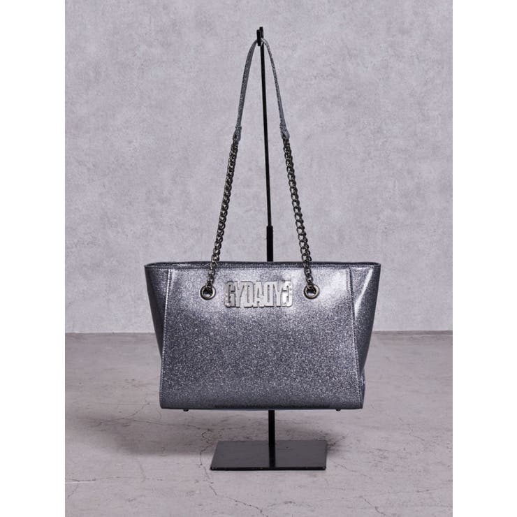 シルバー | 『予約受付中♥』GYDADYGプレートGLITTER BAG | GYDA