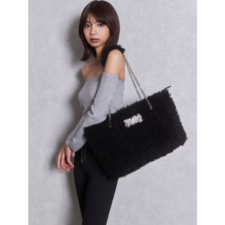GYDA bijouフェイクファーBAG | GYDA | 詳細画像4 