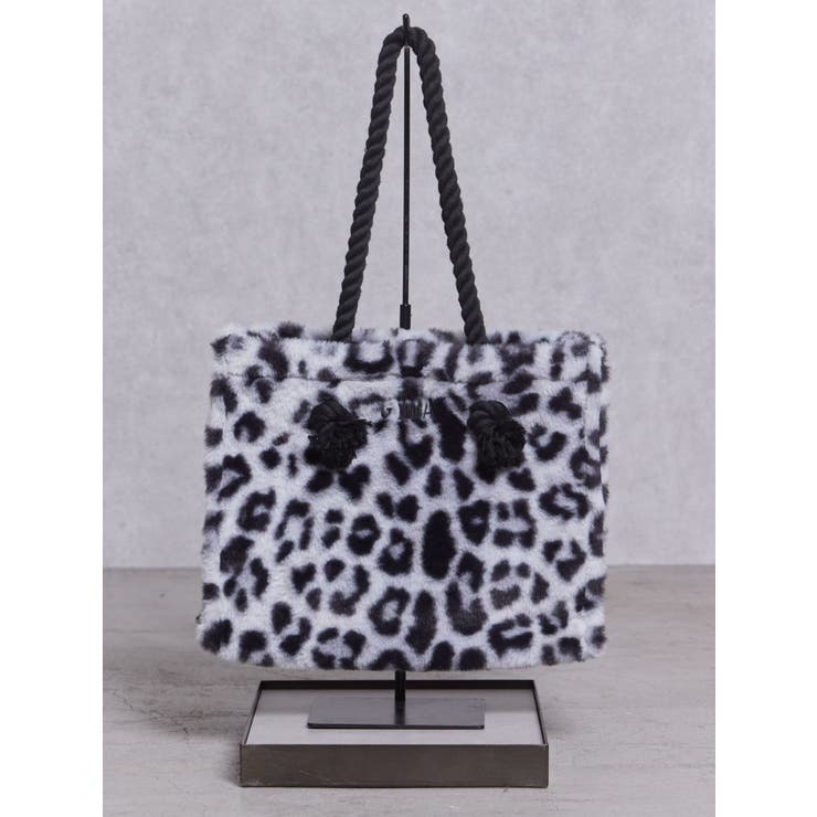 ダークミックス | 『大人気デザイン❤︎』GYDAフェイクファーMトートBAG | GYDA