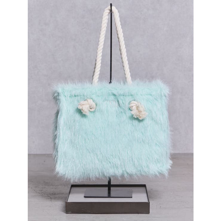ミントグリーン | 『WEB限定アイテム❤︎』GYDAラメフェイクファーMトートBAG | GYDA