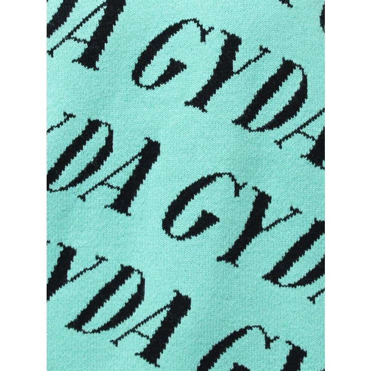 GYDA SLANT PATTERNニットトップス | GYDA | 詳細画像36 