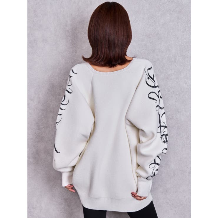 『予約受付中♥』Valdy empire embroideryニットトップス | GYDA | 詳細画像10 