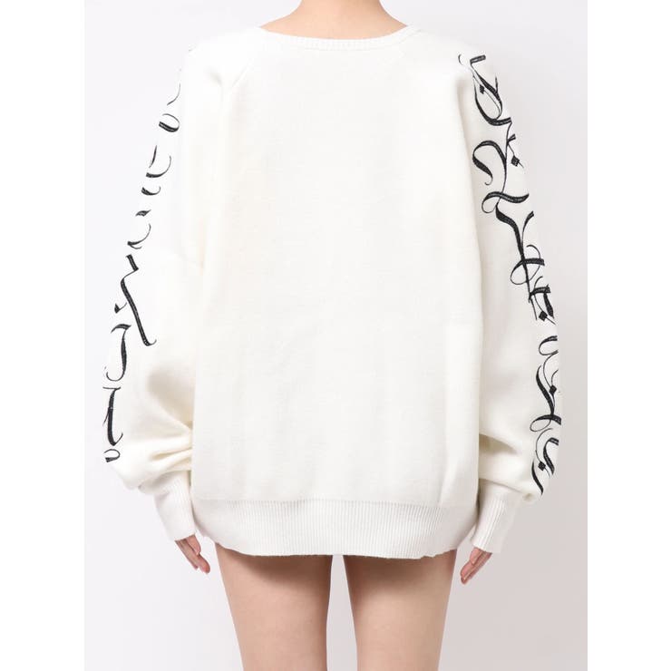 『予約受付中♥』Valdy empire embroideryニットトップス | GYDA | 詳細画像16 