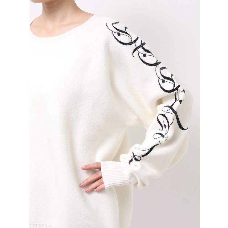 『予約受付中♥』Valdy empire embroideryニットトップス | GYDA | 詳細画像18 