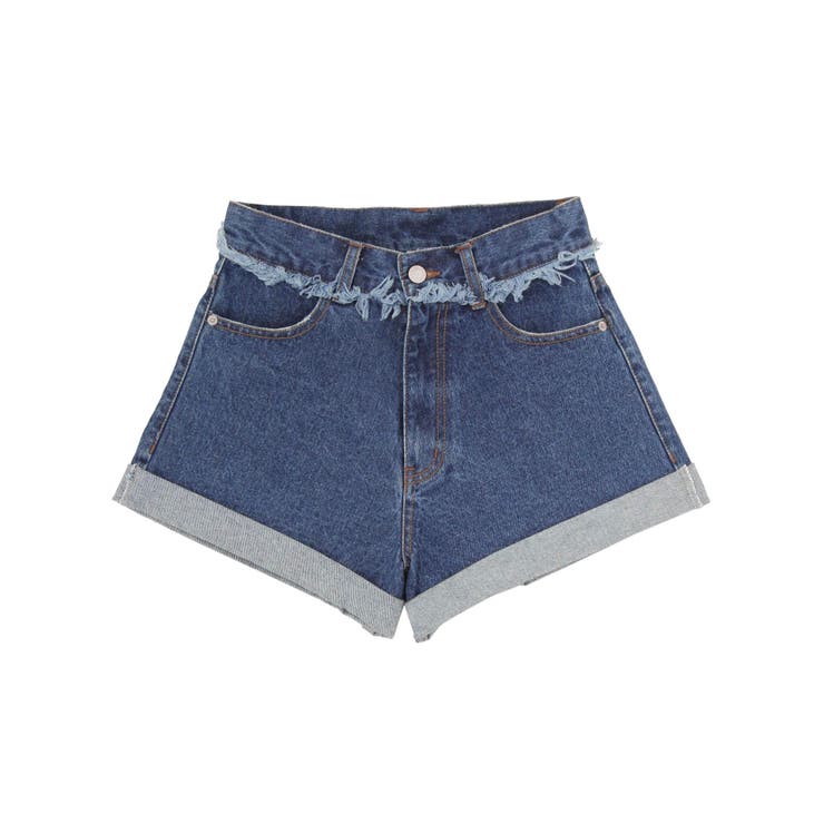 ショートデニムパンツ[品番：MKSW0019112]｜jouetie（ジュエティ