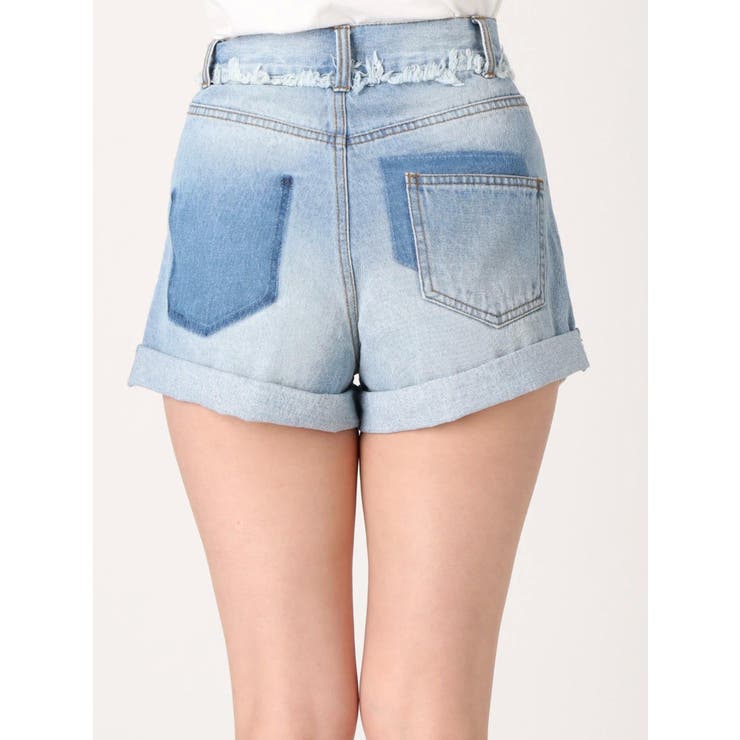 ショートデニムパンツ[品番：MKSW0019112]｜jouetie（ジュエティ）の 