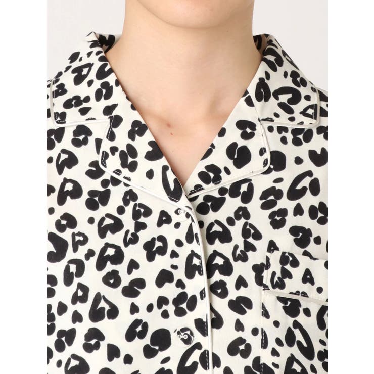 プラージュ　ミニレオパードシャツ　未使用 TOKYO 23 Leopard Open Collar Shirt BEIGE （トウキョウ 23